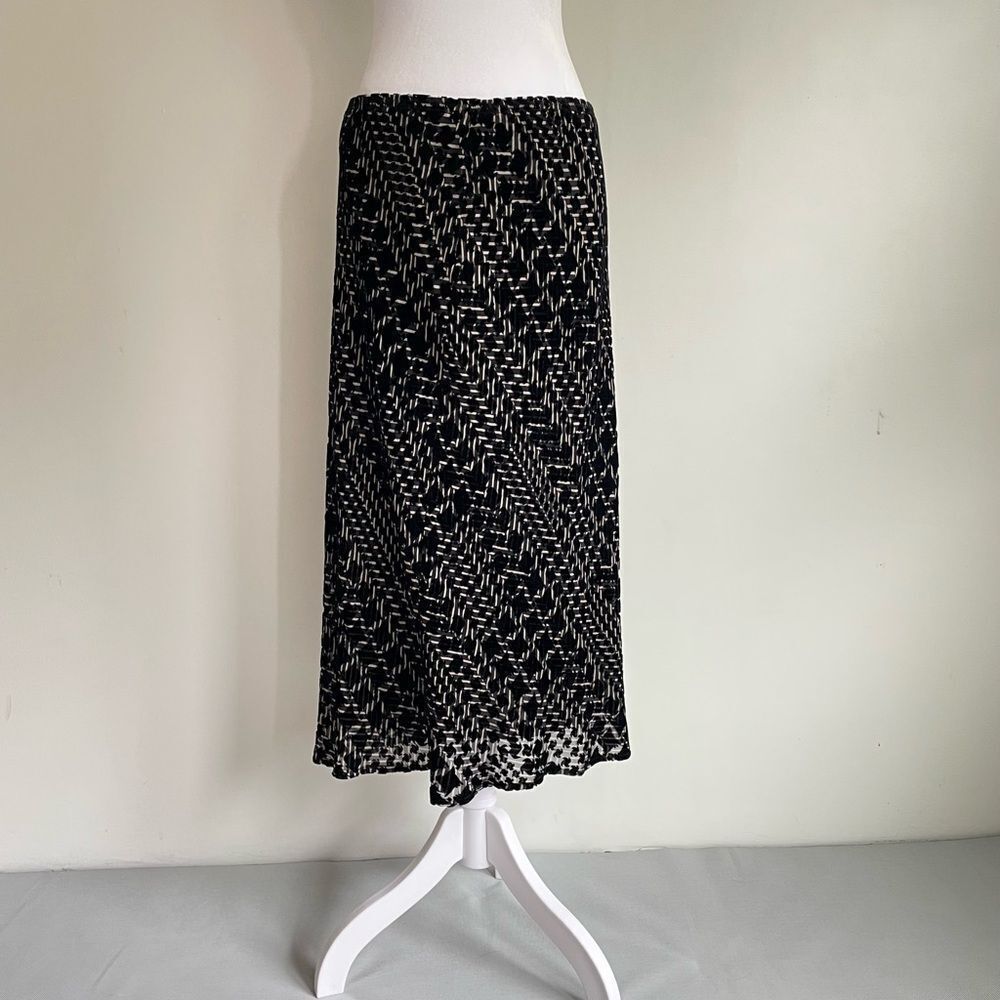 Josephine Chaus NWT Silk Blend Black Midi Skirt Women’s Size 10